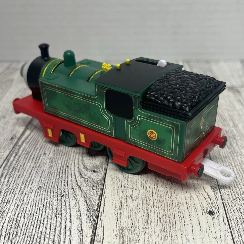 Thomas & Friends TrackMaster Motorized WHIFF Rubbish Engine #66 WORKS!